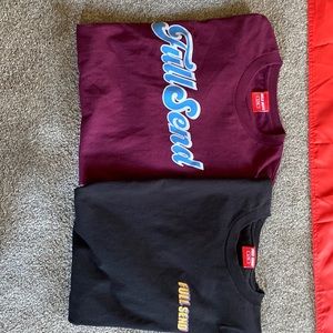 Full Send t-shirts